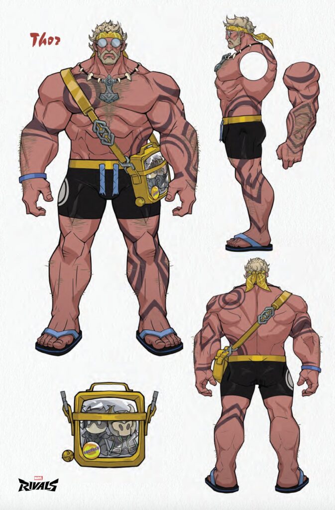 Thor Swimsuit Costume Design