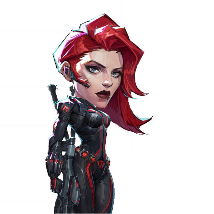 Black Widow Big Head