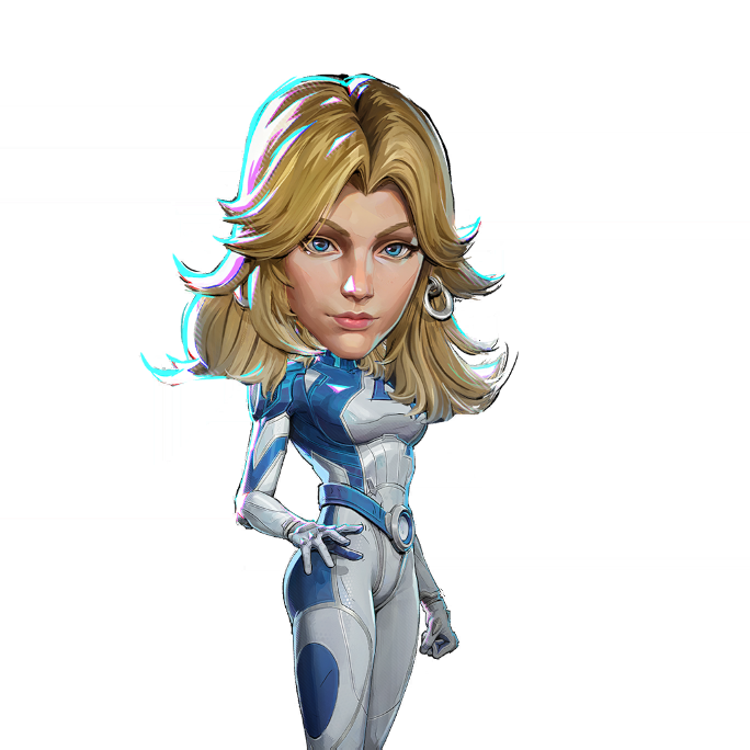Invisible Woman Big Head
