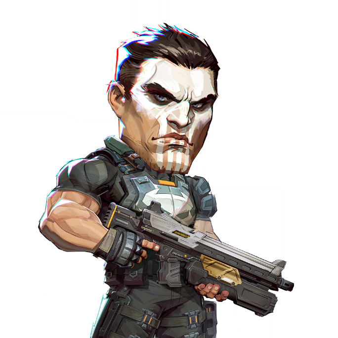 The Punisher Big Head