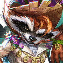 Sunshine Raccoon