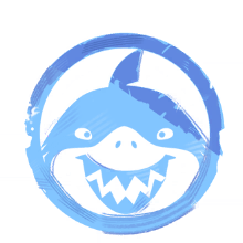 JEFF THE LAND SHARK EMBLEM