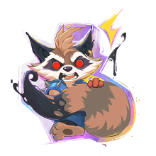 Symbiote Raccoon